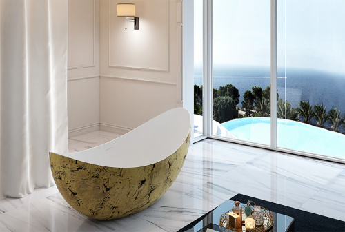 Акриловая ванна ABBER AB9333Gold фото 4