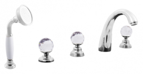 BRILLIANCE176.5P BRILLIANCE - смеситель для ванной, 5 отверстий RAV Slezak фото 2