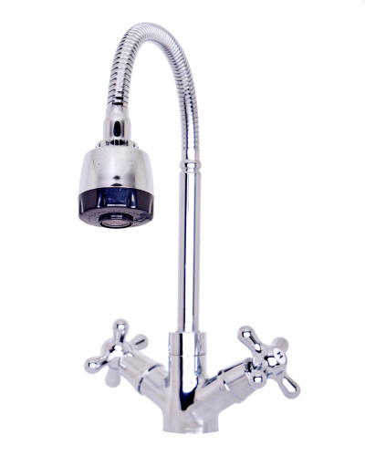 Смеситель для кухни OneLife P03-004cr полимерный фото 7