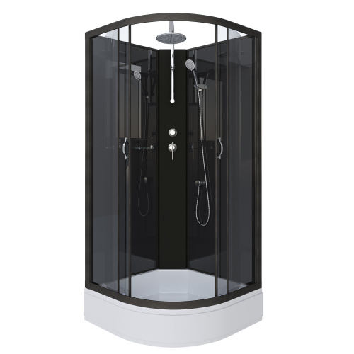 Душевая кабина Niagara NG-6501-14BKT (900х900х2100-2400)