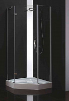 Душевой уголок CEZARES BERGAMO-W-P-1-100-C-Cr-L-IV