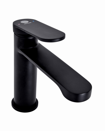 Orange VESPER M10-021b однозахватный смеситель для раковины, черный фото 5