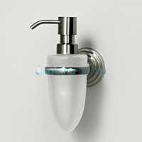 Дозатор для жидкого мыла стеклянный, 160 ml K-7099
