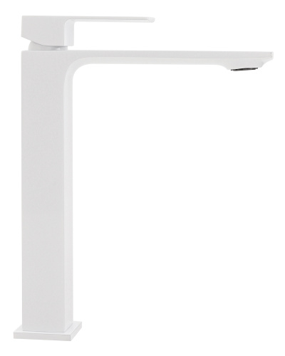 Смеситель для раковины Orange Lutz M04-121w белый фото 4