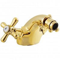 MK145.5KZ MORAVA - смеситель для биде, донный клапан (металл), ЦВЕТ ЗОЛОТО RAV Slezak