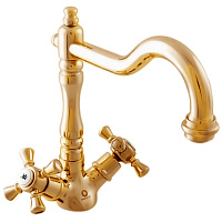 MK320.5/8Z MORAVA - смеситель классический кухонный, ЦВЕТ ЗОЛОТО RAV Slezak