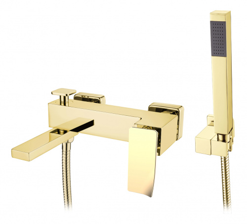 Смеситель для ванны с душем  GoldGold