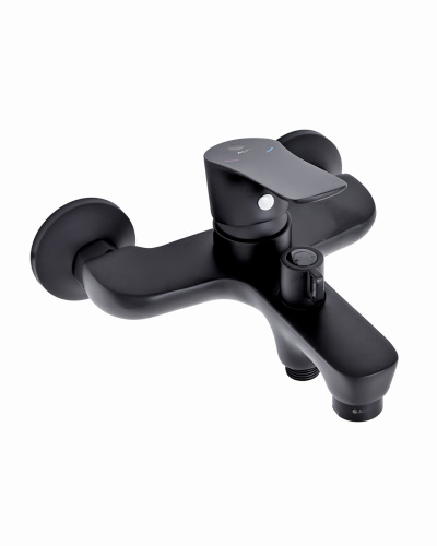 Смеситель для ванны/душа Orange Aristo M19-100b черный фото 5