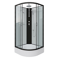 Душевая кабина Niagara NG-6703-14BKT (800х800х2100-2400)
