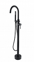 Смеситель для ванны/душа Orange Steel M99-336b напольный, черный