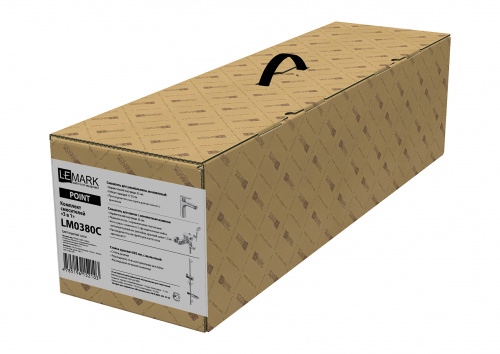 Комплект смесителей Lemark "3 в 1" Point (LM0380C) фото 3