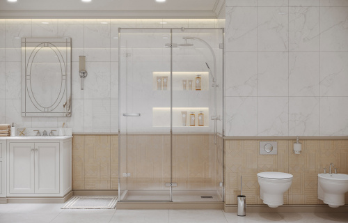 Душевое ограждение Ambassador Abner 10011103R (1200x800x2000), 1 место фото 3