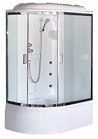 Душевая кабина Royal Bath  RB 8120BK2-M-CH (матовое) правая