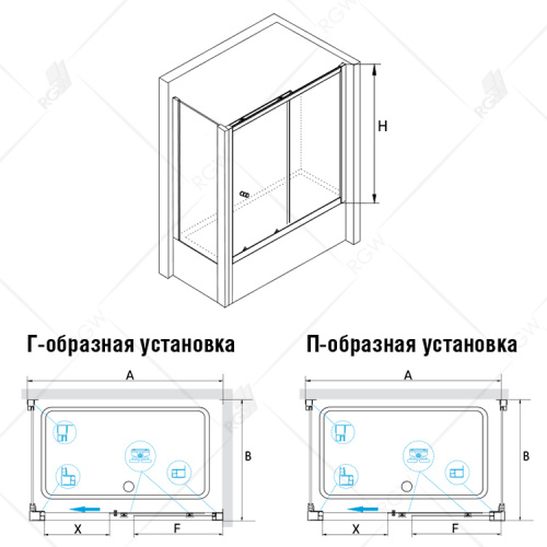 Шторка на ванну RGW SC-82 (SC-42 + Z-052) Шиншилла 1500x750 Шторка на ванну RGW SC-82 (SC-42 + Z-052) Шиншилла 1500x750
