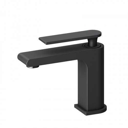 Смеситель для раковины Timo Anni (2761/03F) черный фото 2