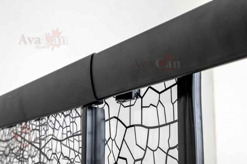 Душевая дверь в нишу AvaCan FB 120-140 фото 7