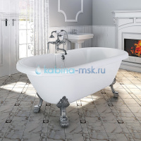 Акриловая ванна Radomir Fra Grande «Леонесса» Chrome