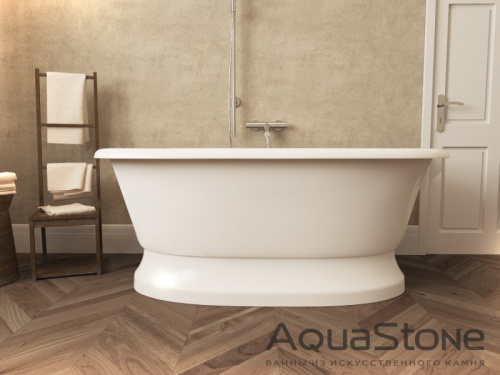 Ванна отдельностоящая AquqStone «ОЛИВИЯ НА ПОДИУМЕ» фото 2