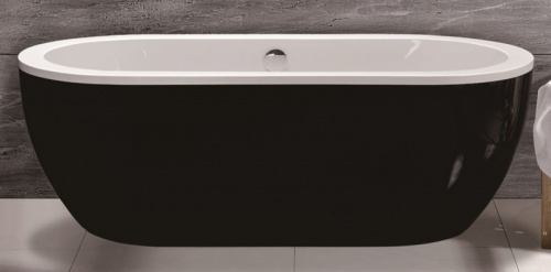 Акриловая ванна Esbano Tokyo (black). Размер: 1700x800x580 Акриловая ванна Esbano Tokyo (black). Размер: 1700x800x580