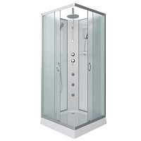 Душевая кабина Niagara NG-1101-14BKTG (900х900х2100-2400)