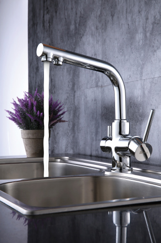 Смеситель для кухонной мойки Lemark Comfort (LM3061C) фото 3