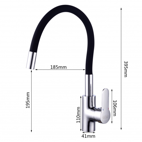 Смеситель для кухни RIVER BALATON К013BL фото 2