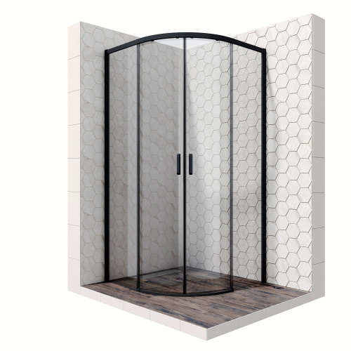 Душевое ограждение Ambassador Queen 11011201Black (900x900x2000), 1 место