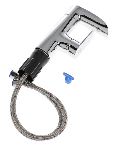 Смеситель для раковины OneLife P08-921cr полимерный фото 6