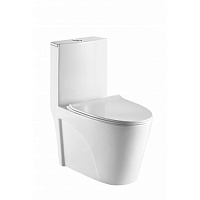 Унитаз компакт бел. глянец WeltWasser WW SK  Арт. WELZBACH 001 GL-WT