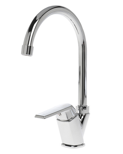 Смеситель для кухни OneLife P02-000cr полимерный фото 3