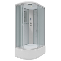 Душевая кабина Niagara NG-2310-14RP (1200х800х2150) высокий поддон(40см) стекло МАТОВОЕ 4 места