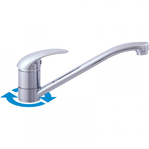 D405.5ECO DUNAJ - смеситель кухонный, картридж ECO RAV Slezak