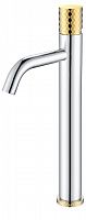 Смеситель STICK для умыв. выс. CHROME DIAMOND GOLD