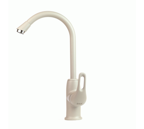 Смеситель для кухни D&K Rhein.Eucharius (DA1372421) высокий грей фото 3