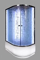 Душевая кабина Deto (DTO)  ЕМ4512L N LED с гидромассажем