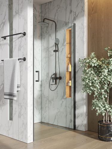 Душевая дверь Orange E05-100TB универсальная 100х190 фото 8