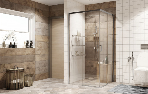 Душевое ограждение Ambassador Queen 11011105 (1000x1000x2000), 1 место фото 2