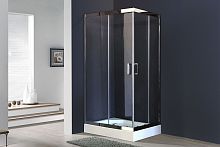 Душевой уголок Royal Bath RB HPD-T-CH 120х100х185 (прозрачное)