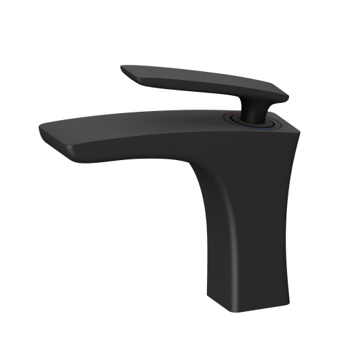 Смеситель для раковины Timo Helmi 4061/03F черный фото 2