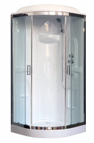 Душевая кабина Royal Bath  RB 90HK1-T-CH (прозрачное)