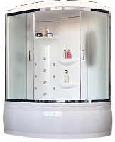 Душевая кабина Royal Bath  RB 150ALP-C-CH (матовое) левая