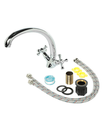 Смеситель для кухни Orange Classic Pro M72-002cr фото 5