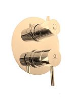 SE987.3Z SEINA - смеситель, скрытый монтаж, 3-х режимный, ЦВЕТ ЗОЛОТО RAV Slezak