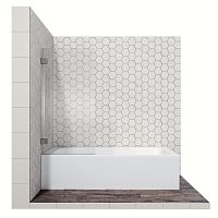 Шторка для ванны Ambassador Bath Screens 16041101 (700x1400), 1 место