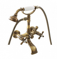 MK160.5/2SM MORAVA RETRO - смеситель классический для ванны с душем, ЦВЕТ БРОНЗА RAV Slezak