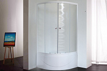 Душевой угол Royal Bath RB 100BK-C (матовое)