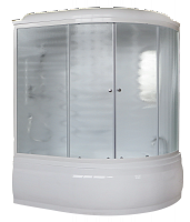 Душевая кабина Royal Bath  RB 140ALP-C (матовое) левая