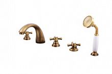 MK369.5PSM MORAVA смеситель каскадный на 5 отверстий, ЦВЕТ БРОНЗА RAV Slezak