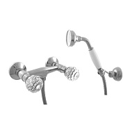 BRILLIANCE180.5/2 BRILLIANCE - смеситель для душа, с лейкой и подвижным держателем RAV Slezak