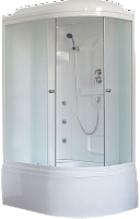 Душевая кабина Royal Bath  RB 8120BK2-M (матовое) левая